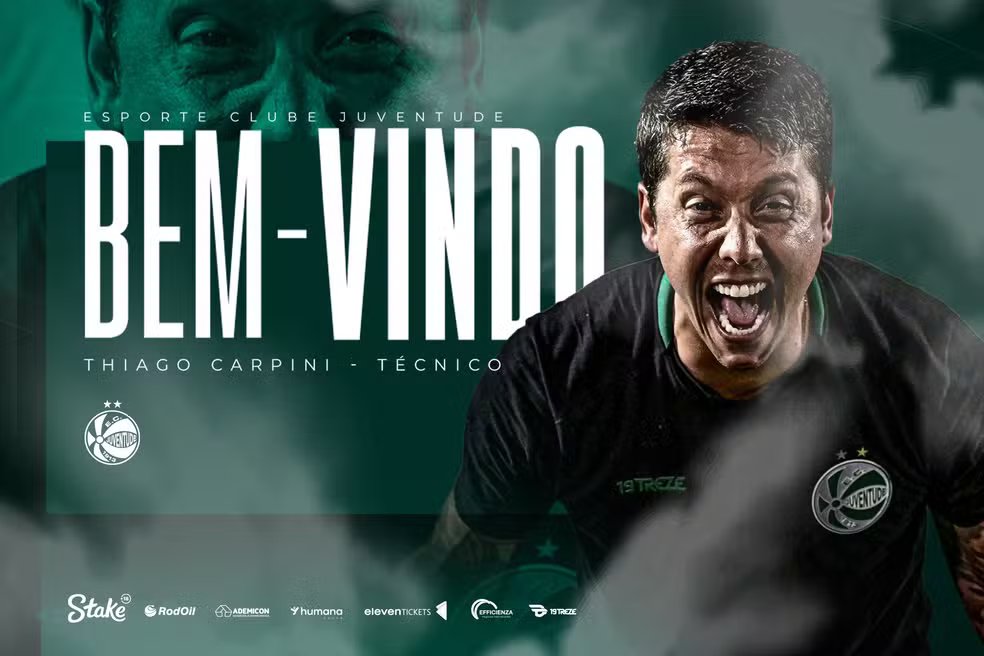 Juventude Anuncia o Retorno de Thiago Carpini Após Derrota para o Santos