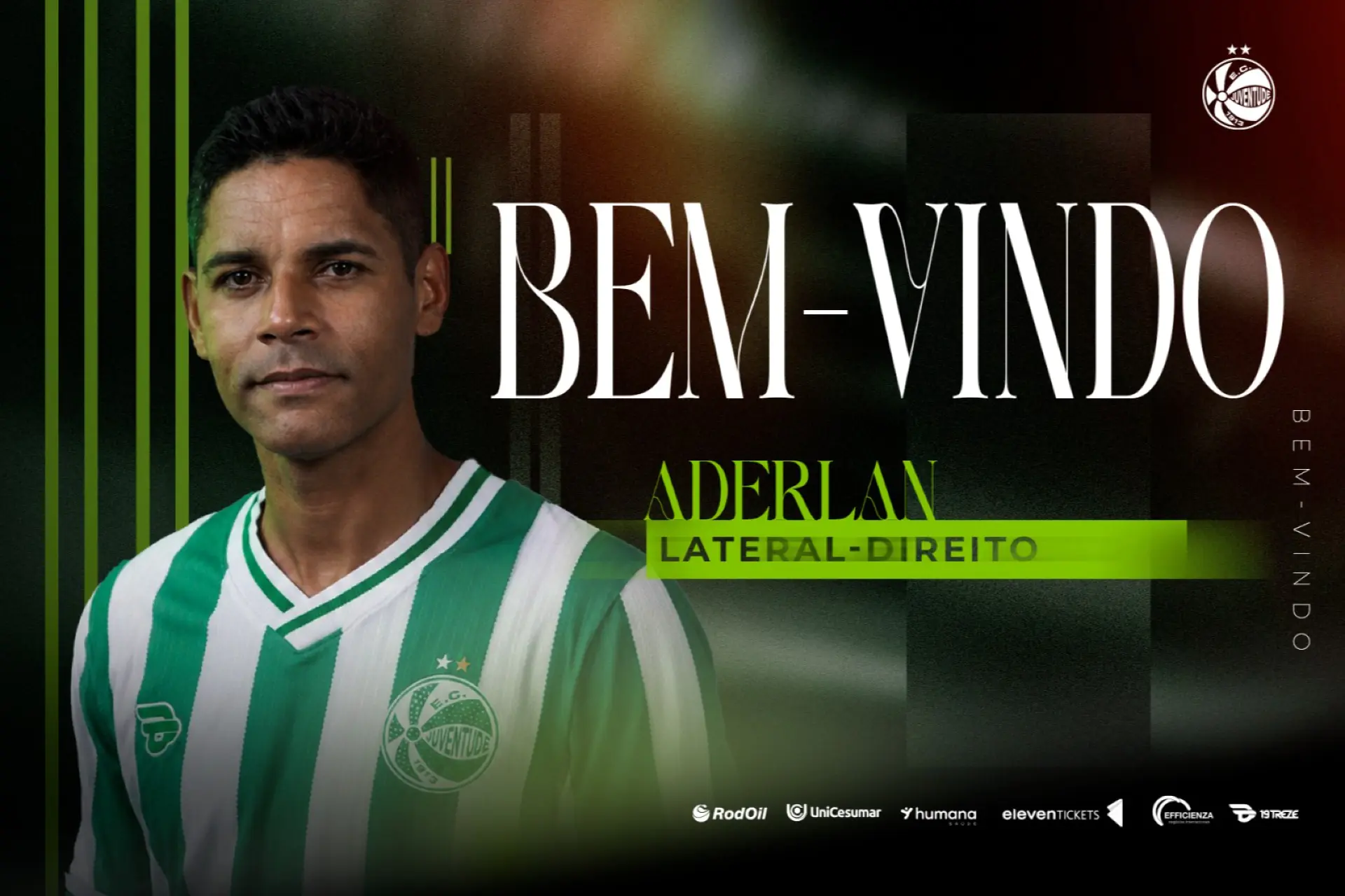 Juventude anuncia contratação de lateral direito
