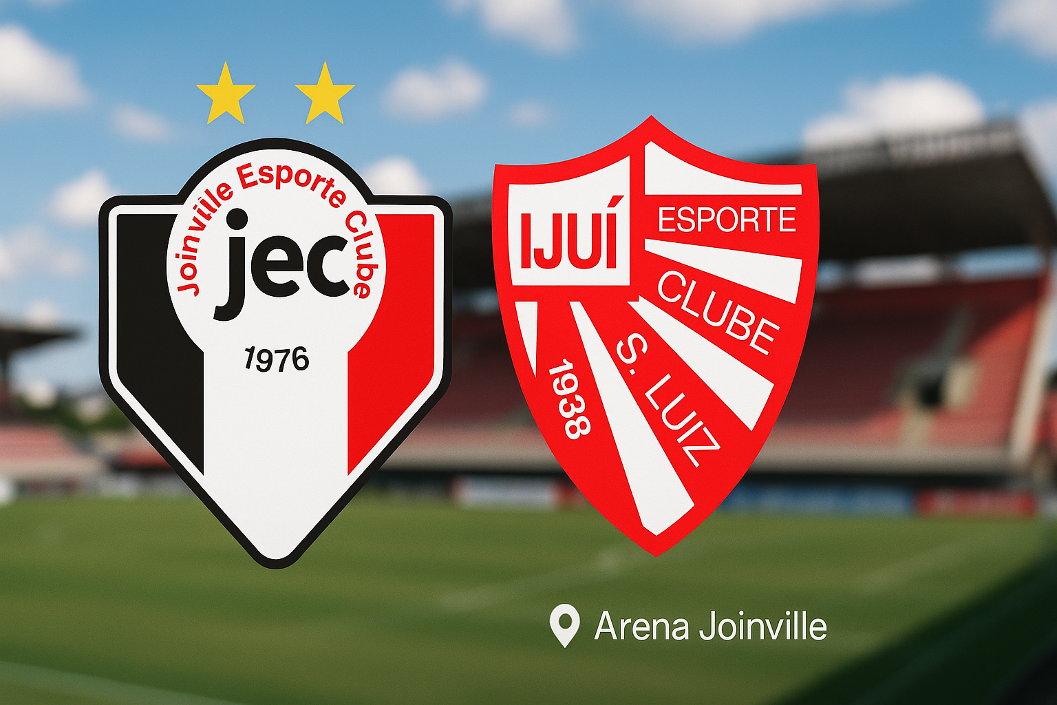 Joinville vira sobre o São Luiz e vence em casa pela Série C