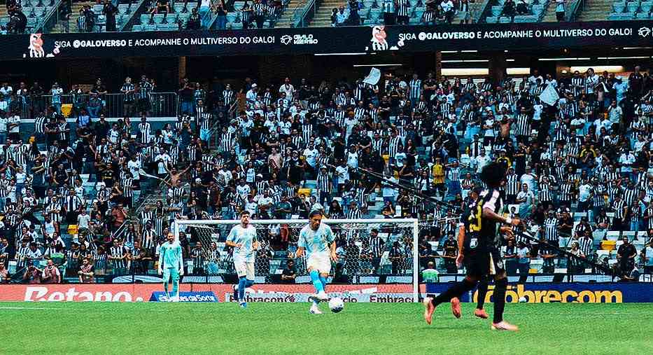 Grêmio é dominado pelo Atlético-MG e leva 3 a 0 na Arena do Galo