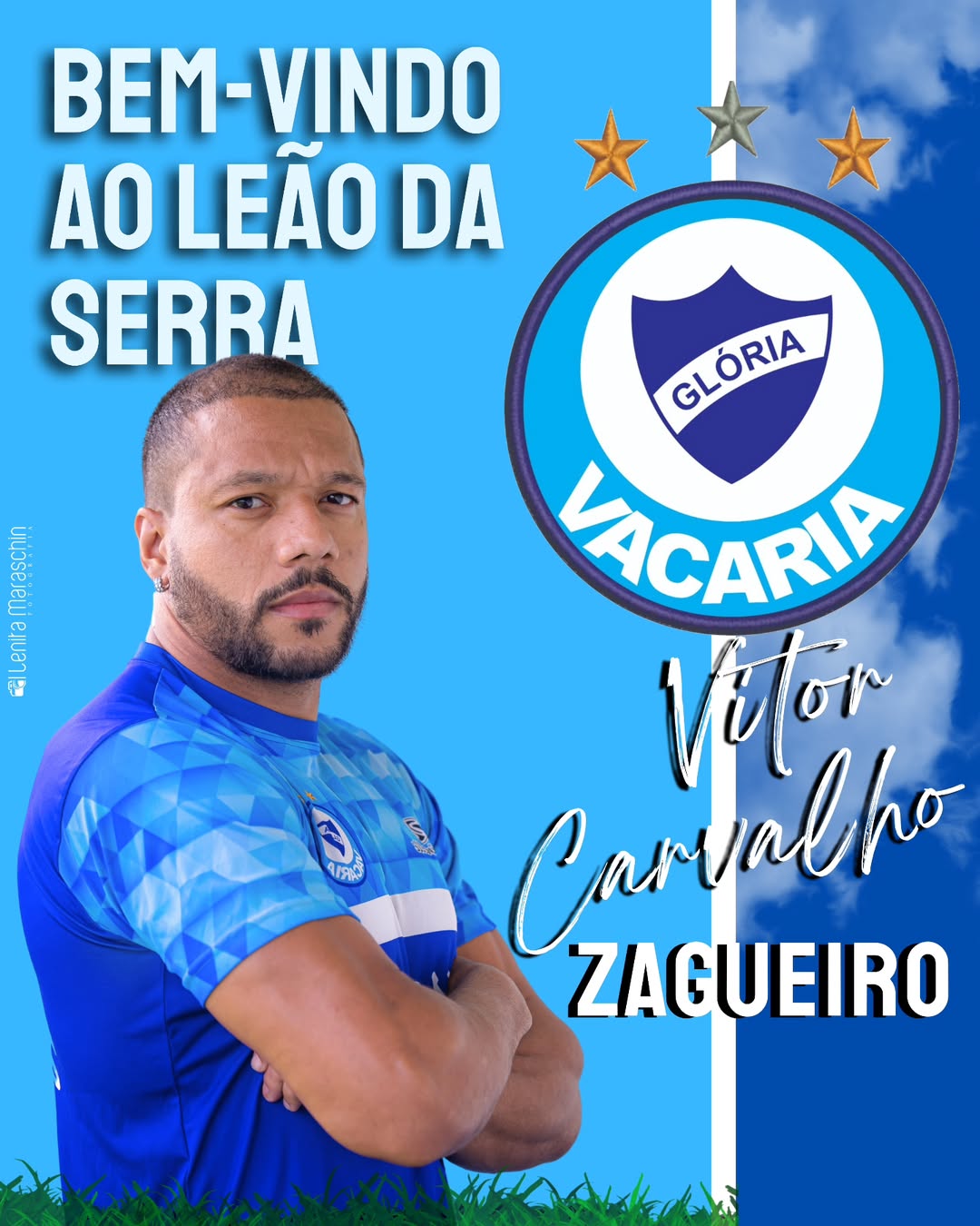Glória contrata Vítor Carvalho para reforçar a zaga na Série A2 do Gauchão